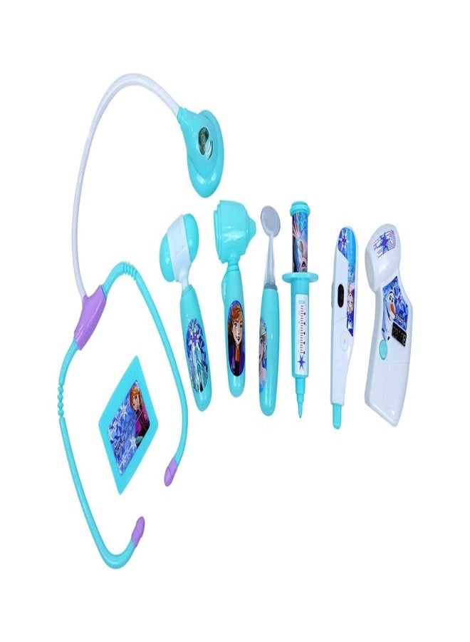 Kriiddaank Frozen Doctor Medical Kit Toys with 8 Different Medical Instruments Doctor Set Pretend Play |Imaginative A Perfect Role Play Toy for Kids 3+ Years - Image 4